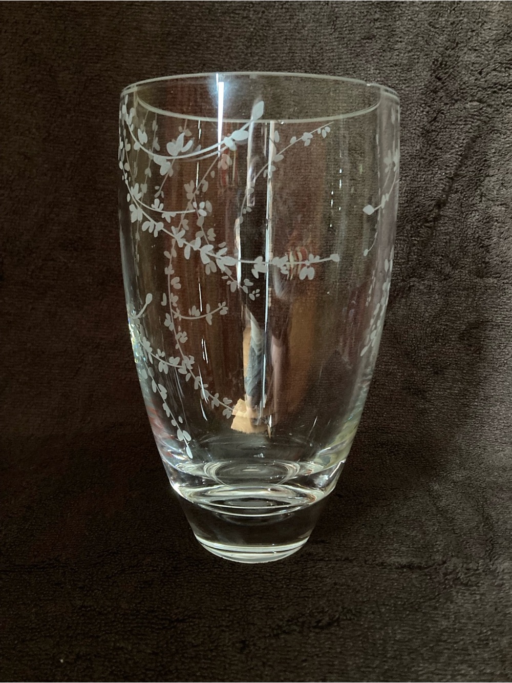 Kate Spade New York Gardner Street Bouquet Vase 8.5” Clear Floral Lenox - Picture 4 of 9